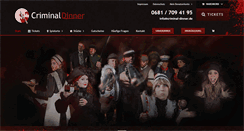 Desktop Screenshot of erlebnisdinner.de